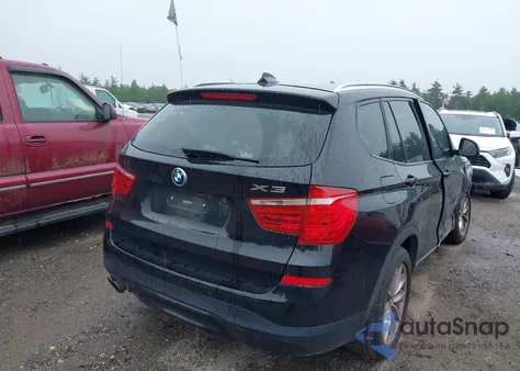 2017 BMW X3 xDrive28I из США, поврежденный, VIN 5UXWX9C35H0W77944